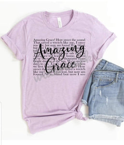 Amazing Grace words background