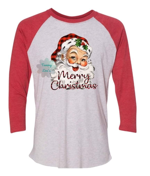 Merry Christmas Vintage Santa Sublimation