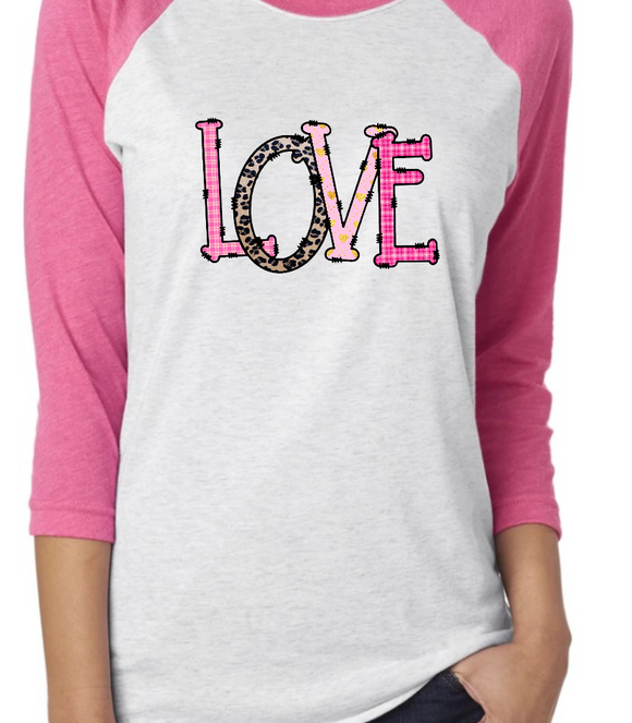 LOVE No Background Sublimation