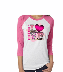 All You Need Is Love Sublimation