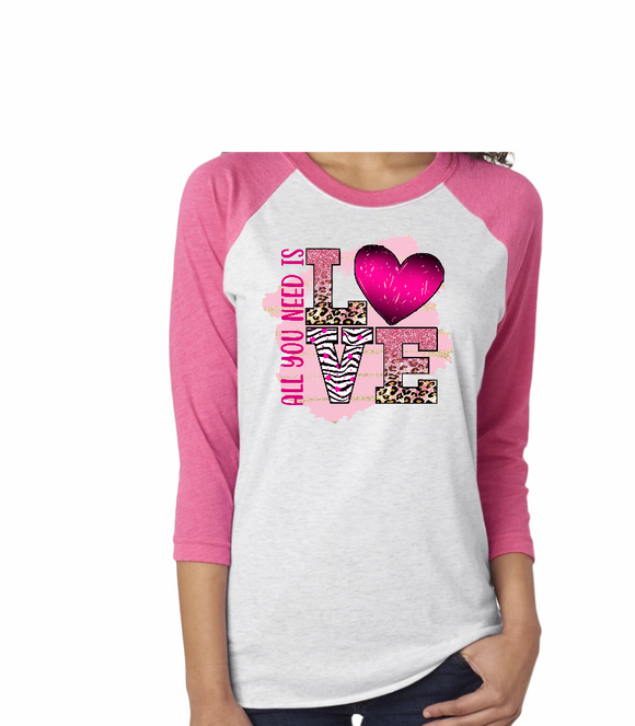 All You Need Is Love Sublimation